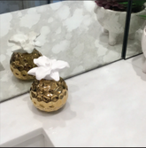 Round Diffuser with Flower